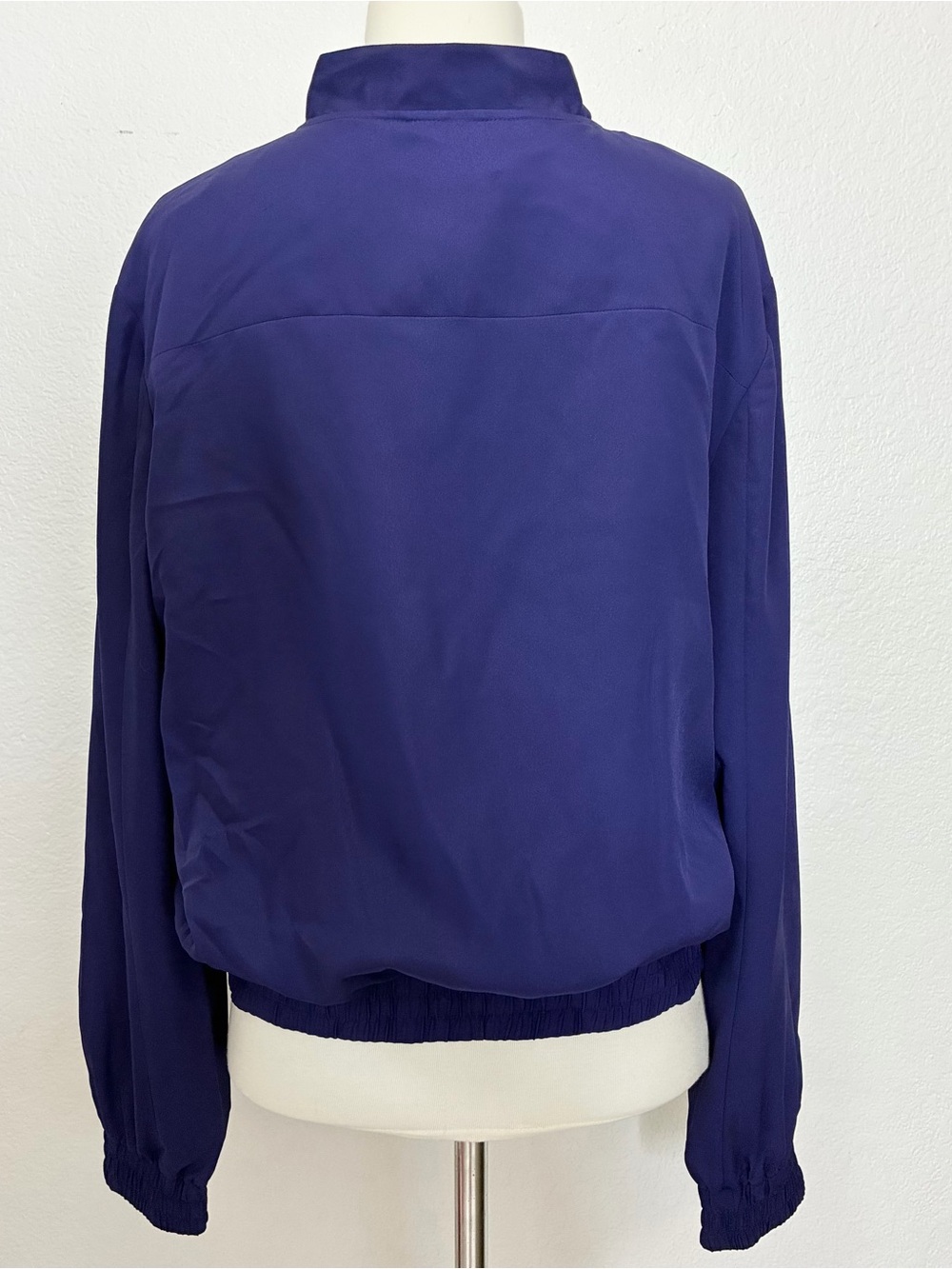 LIKELY Blue Violet Bomber Jacket - Picture 2 of 7